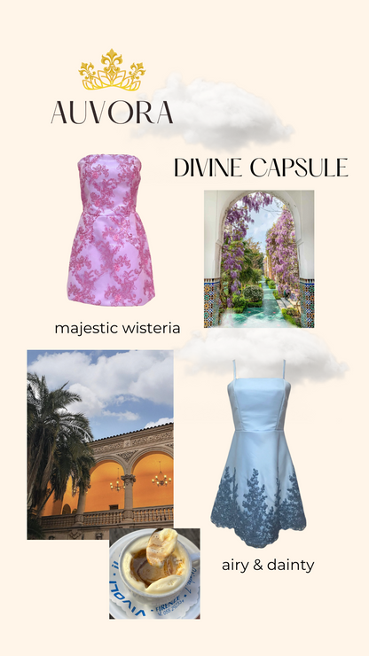 AUVORA Divine Capsule Wisteria & Sky Duchess Inspo
