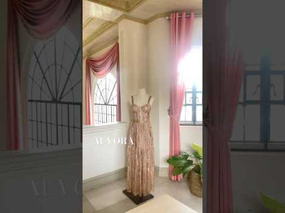 GOLDEN ENIGMA CORSET GOWN
